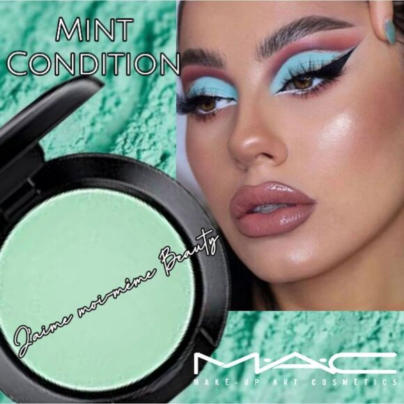 MAC Matte Eyeshadow in Shade Mint Condition - Picture 1 of 17